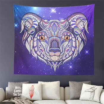 Cute Koala Head Print Tapestry White Purple Animal Pattern Wall Hanging Galaxy Designer Outdoor Beach Blanket Fitness Carpet
Cute Koala Head Print Tapestry White Purple Animal Pattern Wall Hanging Galaxy Designer Outdoor Beach Blanket Fitness Carpet