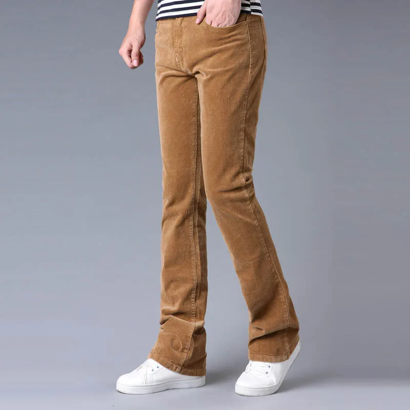 mens flared corduroy pants