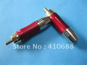 Copper RCA Plug Gold Plated Red Color Audio Video Adapter Connector 40 Pcs per lot Hot Sale High Quality
Copper RCA Plug Gold Plated Red Color Audio Video Adapter Connector 40 Pcs per lot Hot Sale High Quality