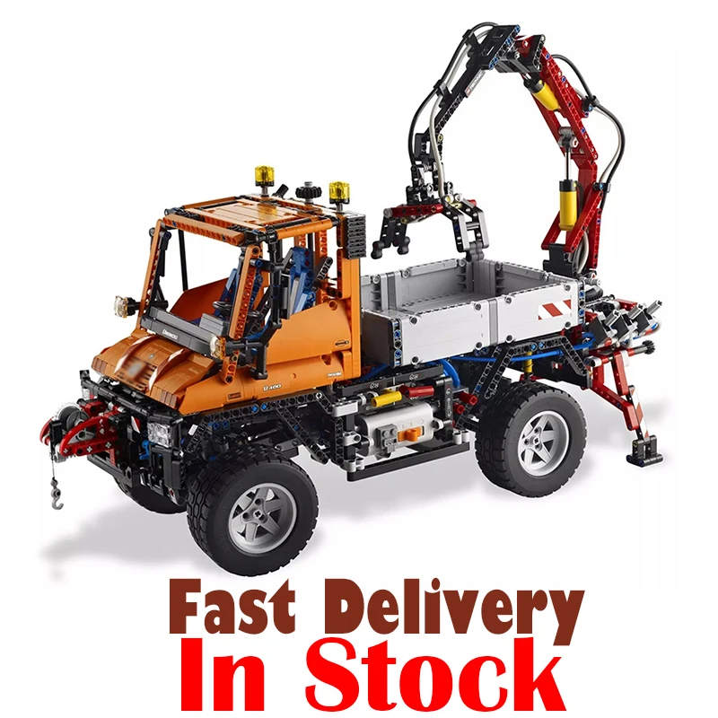 LEPIN 20019 Unimog U 400 Technic Model Building Blocks Bricks Toys DIY For Kids Model 2088PCS Compatible with legoINGly 8110
LEPIN 20019 Unimog U 400 Technic Model Building Blocks Bricks Toys DIY For Kids Model 2088PCS Compatible with legoINGly 8110