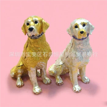 European Chinese style Metal enamel painted crafts dog puppy model box, home desktop decor decoration ornaments(A577)
European Chinese style Metal enamel painted crafts dog puppy model box, home desktop decor decoration ornaments(A577)