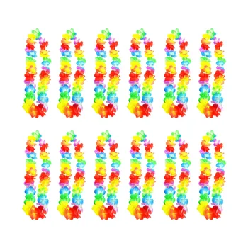 12pcs/lot hawaii lei Luau Party Supplies Garland Necklace Colorful Fancy Dress Party Hawaii Beach Fun 
12pcs/lot hawaii lei Luau Party Supplies Garland Necklace Colorful Fancy Dress Party Hawaii Beach Fun