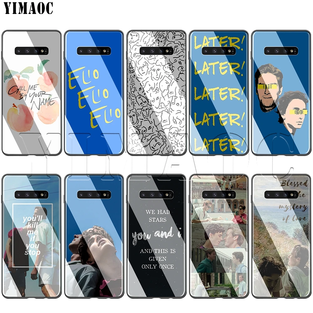 YIMAOC Call Me By Your Name Glass Case for Samsung Galaxy S7 S8 S9 S10 Note 8 9 10 Plus A50 A10 A70 A20
YIMAOC Call Me By Your Name Glass Case for Samsung Galaxy S7 S8 S9 S10 Note 8 9 10 Plus A50 A10 A70 A20