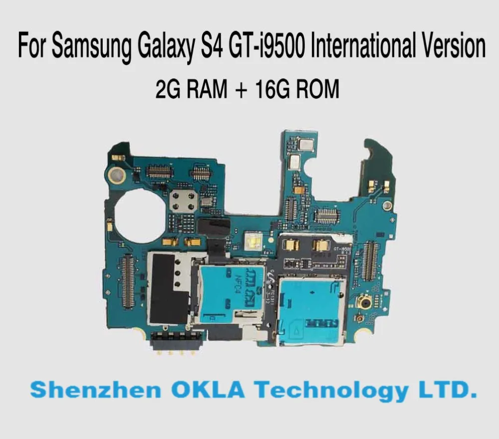 1pcs For Samsung Galaxy S4 GT i9500 2GB RAM 16GB ROM Mainboard Motherboard Logic Board Replacement used original
1pcs For Samsung Galaxy S4 GT i9500 2GB RAM 16GB ROM Mainboard Motherboard Logic Board Replacement used original