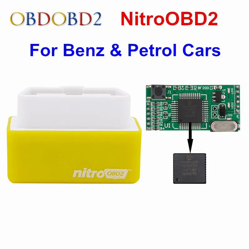 New Arrival NitroOBD2 Chip Tuning Box For Benzine Cars Nitro OBD2 Gasoline More Power More Torque Plug & Drive Remap Car's ECU
New Arrival NitroOBD2 Chip Tuning Box For Benzine Cars Nitro OBD2 Gasoline More Power More Torque Plug & Drive Remap Car's ECU