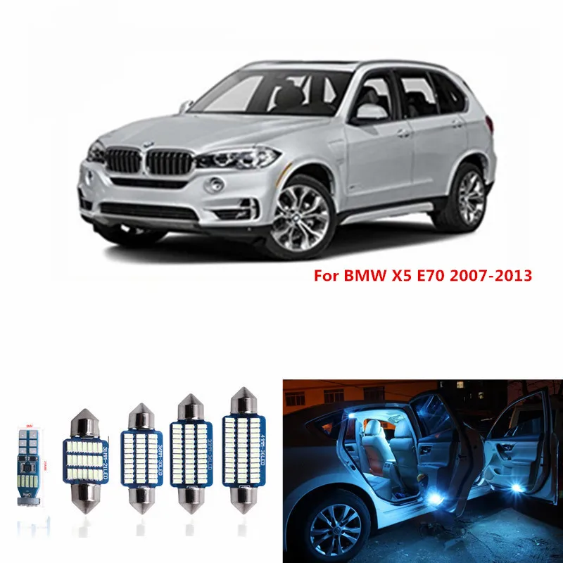 Car led Dome Vanity Puddle Footwell Truck Light Canbus No Error Led Interior light Kit for BMW X5 E70 2007-2013 white ice blue
Car led Dome Vanity Puddle Footwell Truck Light Canbus No Error Led Interior light Kit for BMW X5 E70 2007-2013 white ice blue