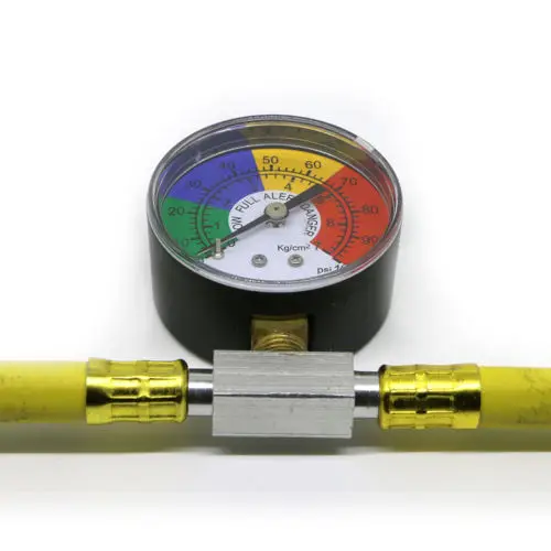 New R-134a Recharge Measuring Kit Air Conditioner Conditioning Gauge System Hose Free Shipping
New R-134a Recharge Measuring Kit Air Conditioner Conditioning Gauge System Hose Free Shipping