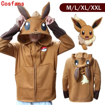 Halloween Costume Anime Pokemon Eevee Hoodies Sweatshirts Cosplay Jackets Spring/Autumn/Winter Coat for Men & Women Outdoor Wear
Halloween Costume Anime Pokemon Eevee Hoodies Sweatshirts Cosplay Jackets Spring/Autumn/Winter Coat for Men & Women Outdoor Wear