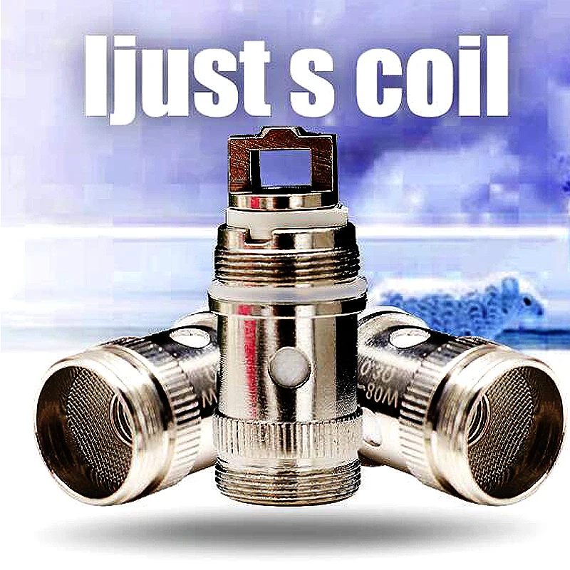 

5pcs universal Replacement EC Coil Head 0.5ohm/0.3ohm Atomizer Core for iJust One / iJust 2 / iJust S / Melo 3 Mini tank