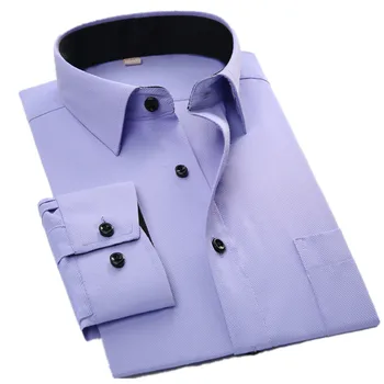 Long Sleeve Shirt Men 2019 Autumn New Fashion Designer High Quality Solid Shirt Non Iron Slim Fit Business Shirts Twill
Long Sleeve Shirt Men 2019 Autumn New Fashion Designer High Quality Solid Shirt Non Iron Slim Fit Business Shirts Twill