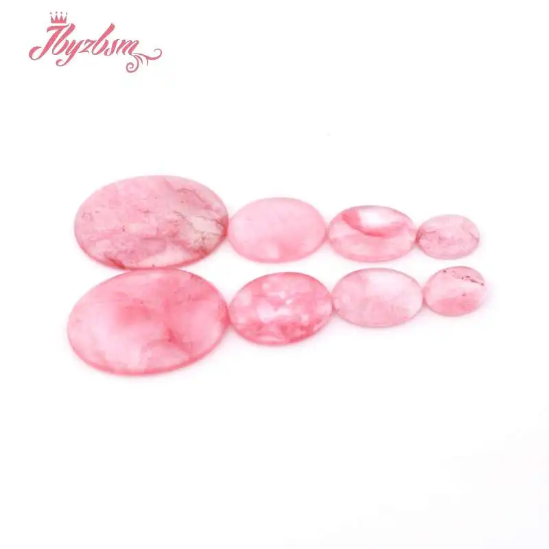 Oval Watermelon Quartz Beads CAB Cabochon Flatback Dome Undrilled Stone Beads For DIY Pandandt Earring Ring Jewelry Making 5pcs
Oval Watermelon Quartz Beads CAB Cabochon Flatback Dome Undrilled Stone Beads For DIY Pandandt Earring Ring Jewelry Making 5pcs
