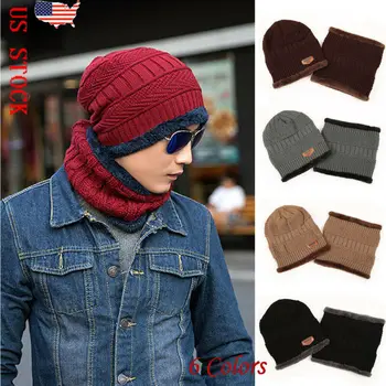 Fashion Women Men Knitted Scarf and Beanie Pompom Hat Set Warm Winter Thick Winter Hats For Man
Fashion Women Men Knitted Scarf and Beanie Pompom Hat Set Warm Winter Thick Winter Hats For Man