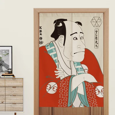 

Японский стиль ткань Шторы для кухни спальни примерочная комната Туалет дверь для гостиной комнаты, отеля кафе экран раздел Норен