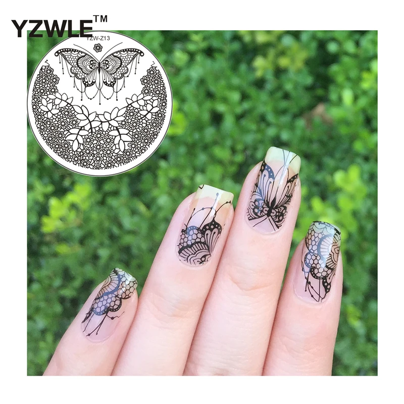 Butterfly Design Nail Art Stamping Plates Round Image Pattern Transfer Print Template Nail Stencil Stamps DIY Tools
Butterfly Design Nail Art Stamping Plates Round Image Pattern Transfer Print Template Nail Stencil Stamps DIY Tools