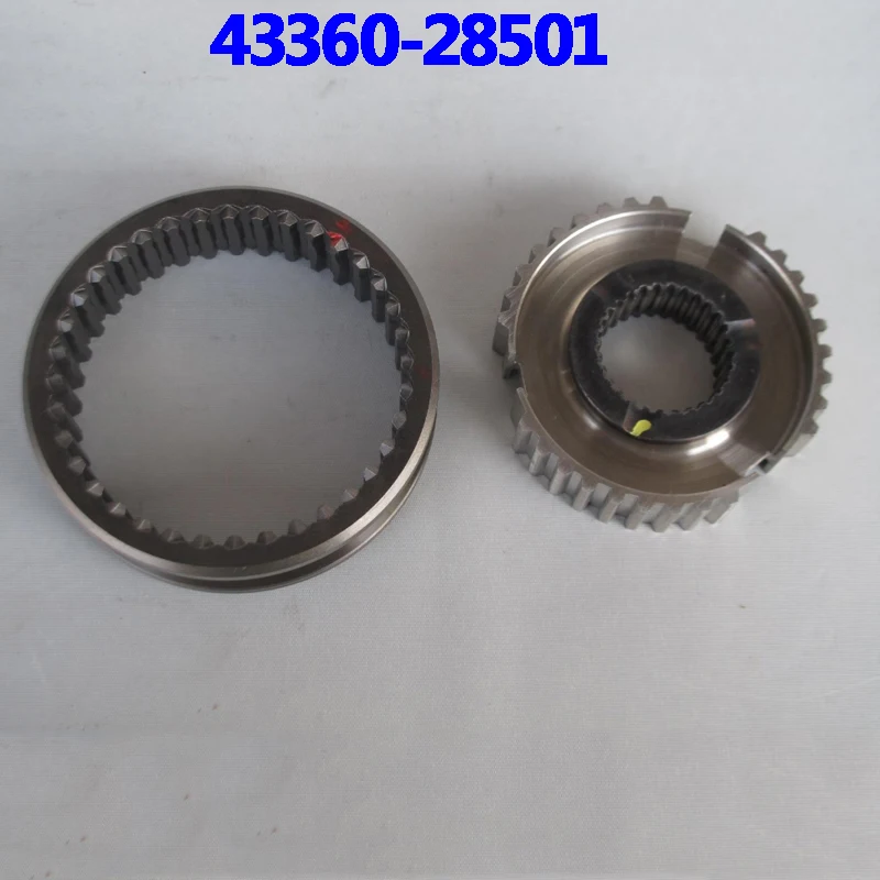 For Hyundai Elantra Synchronizer 3/4 gear assembly HUB & SLEEVE-SYNCHRONIZER (3&4) 4336028501
For Hyundai Elantra Synchronizer 3/4 gear assembly HUB & SLEEVE-SYNCHRONIZER (3&4) 4336028501