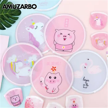 1 PCS High Quality Polyester Cartoon Mini Round Disc Portable Fan Folding Pocket Wallet Flyer Handheld Fan
1 PCS High Quality Polyester Cartoon Mini Round Disc Portable Fan Folding Pocket Wallet Flyer Handheld Fan