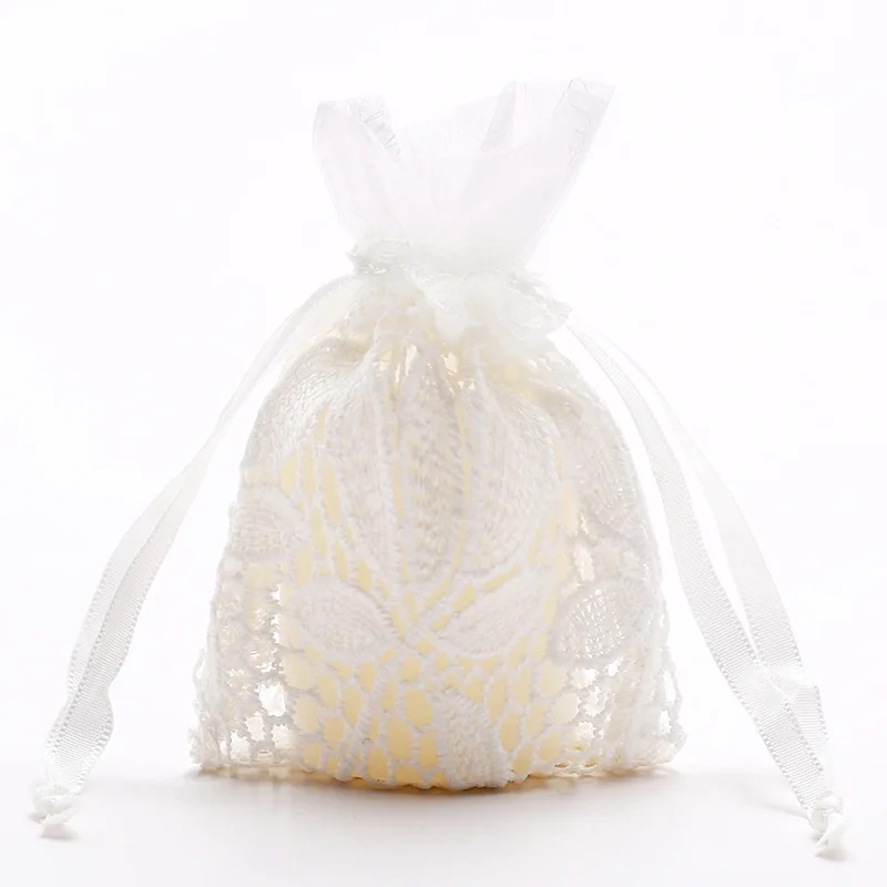 White Color Cotton Leaf Style Cloth Drawstring Wave Lace Bag for DIY Sundries Craft Pouch Gift Candy Bag Wedding Party Decor Bag
White Color Cotton Leaf Style Cloth Drawstring Wave Lace Bag for DIY Sundries Craft Pouch Gift Candy Bag Wedding Party Decor Bag