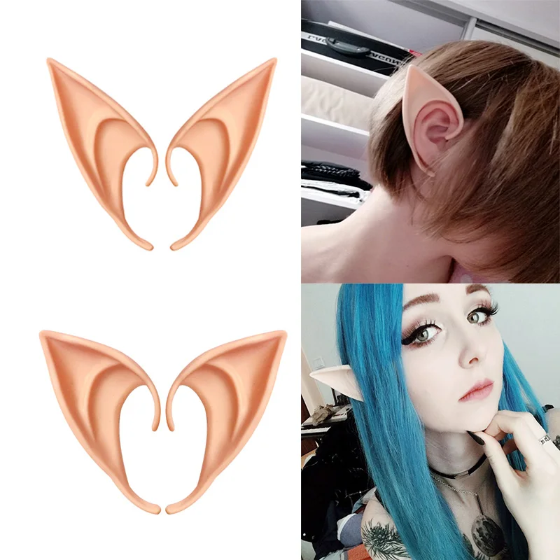 1Pair Elf Ears Mysterious Fairy Birthday Cosplay Fake Ear Halloween Christmas Party Latex Soft Pointed Tips False Ears Props
1Pair Elf Ears Mysterious Fairy Birthday Cosplay Fake Ear Halloween Christmas Party Latex Soft Pointed Tips False Ears Props