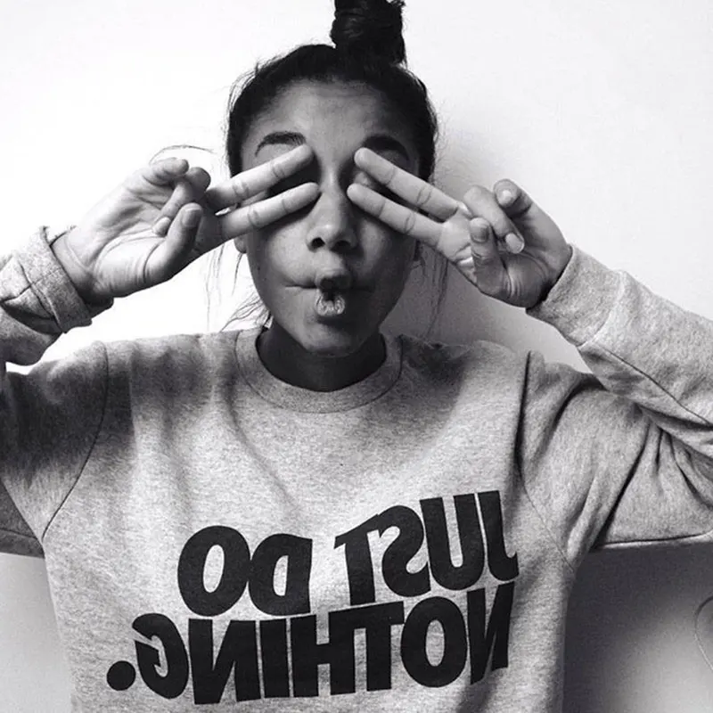 Women Casual Long Sleeve Hoodie Jumper Pullover Letters Printed Sweatshirt Tops TC21
Women Casual Long Sleeve Hoodie Jumper Pullover Letters Printed Sweatshirt Tops TC21