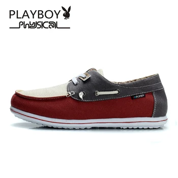 PLAYBOY Men's shoes leisure shoes Doug British leisure lightweight canvas shoes Lace-Up Summer casual shoes
PLAYBOY Men's shoes leisure shoes Doug British leisure lightweight canvas shoes Lace-Up Summer casual shoes