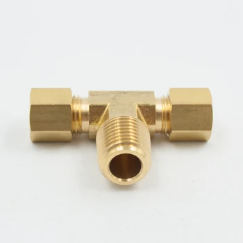 Legines Pack of 2 Brass Compression Tube Fitting, Reducer Male Branch Tee, 1/4"x 1/8" ,1/4"x 1/4",1/2"x 3/8" NPT Male
Legines Pack of 2 Brass Compression Tube Fitting, Reducer Male Branch Tee, 1/4"x 1/8" ,1/4"x 1/4",1/2"x 3/8" NPT Male