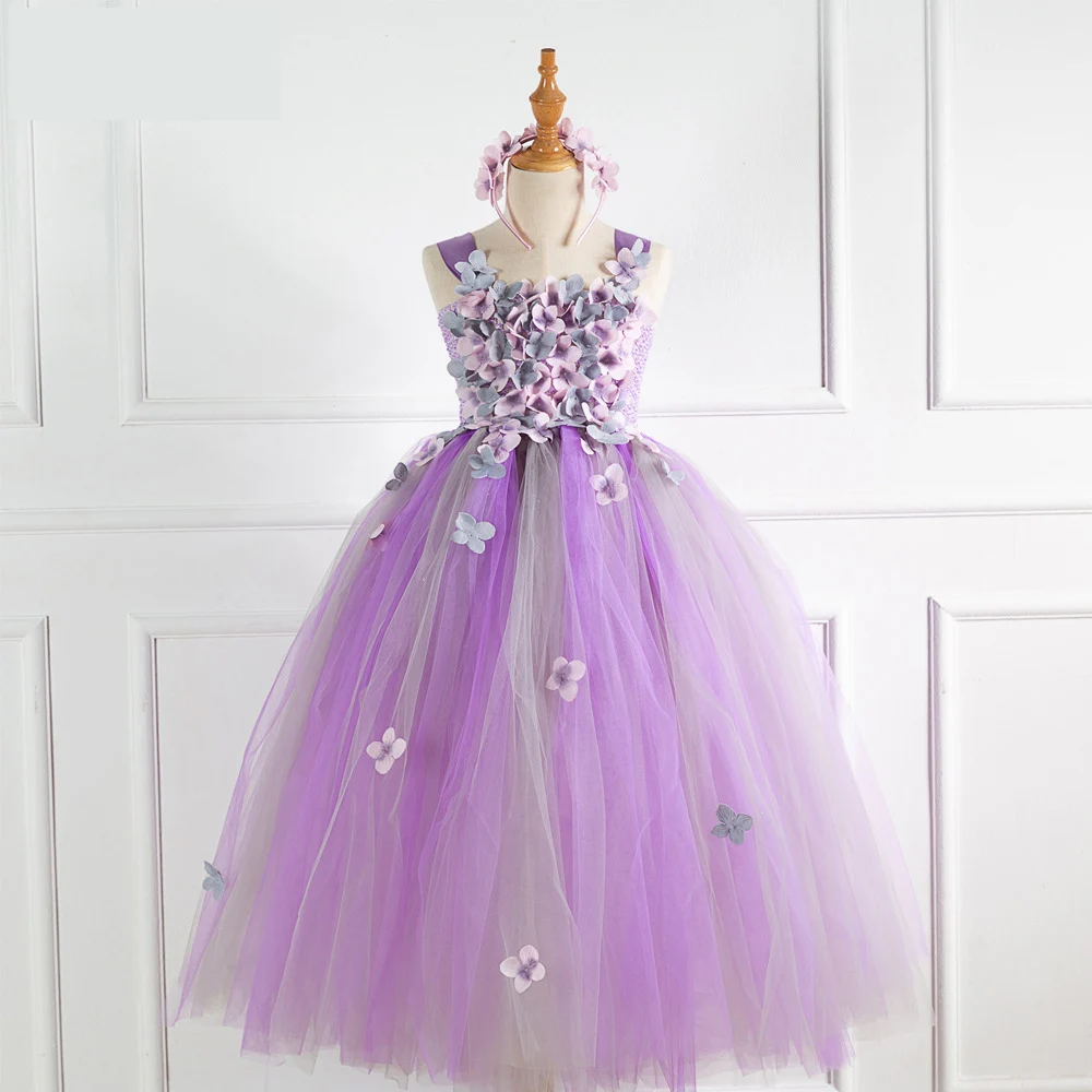 Fairy Style Flower Girls Halloween Cosplay Mesh Ball Gown Tulle Tutu Children's Christmas Wedding Party Long Dress + Headband
Fairy Style Flower Girls Halloween Cosplay Mesh Ball Gown Tulle Tutu Children's Christmas Wedding Party Long Dress + Headband