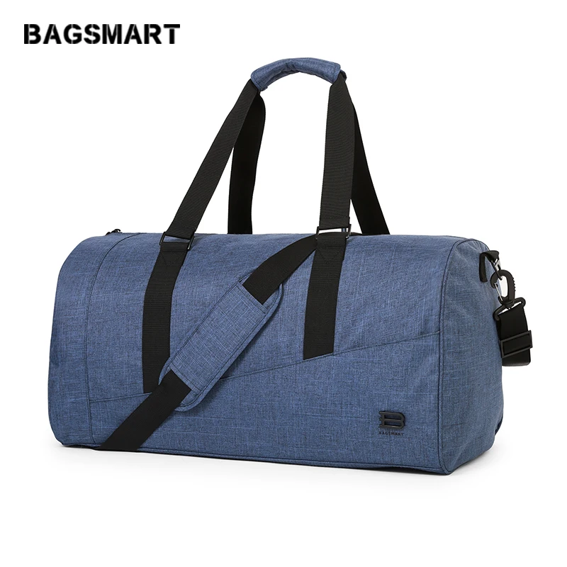 BAGSMART Nylon Travel Duffle with Shoe Pocket Large Capacity Carry on Travel Bag Luggage Bag Overnight Weekend Bags Travel Tote
BAGSMART Nylon Travel Duffle with Shoe Pocket Large Capacity Carry on Travel Bag Luggage Bag Overnight Weekend Bags Travel Tote
