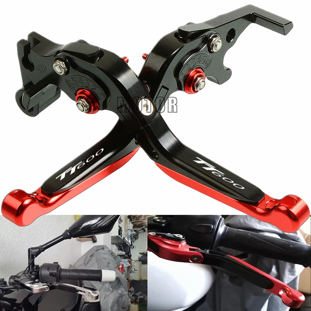 Motorcycle Accessories Handle Grips Extendable Adjustable Folding Aluminum Brake Clutch Lever For TRIUMPH TT600 TT 600 2000-2003
Motorcycle Accessories Handle Grips Extendable Adjustable Folding Aluminum Brake Clutch Lever For TRIUMPH TT600 TT 600 2000-2003