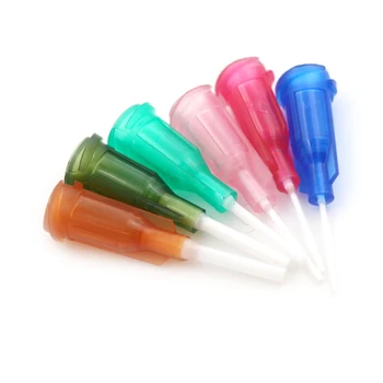 6pcs 6colors DIY Plastic Mixed Syringe Needle Tips Blunt Dispensing Syringe Flexible Tip 14-25Ga For Glue Dispenser
6pcs 6colors DIY Plastic Mixed Syringe Needle Tips Blunt Dispensing Syringe Flexible Tip 14-25Ga For Glue Dispenser