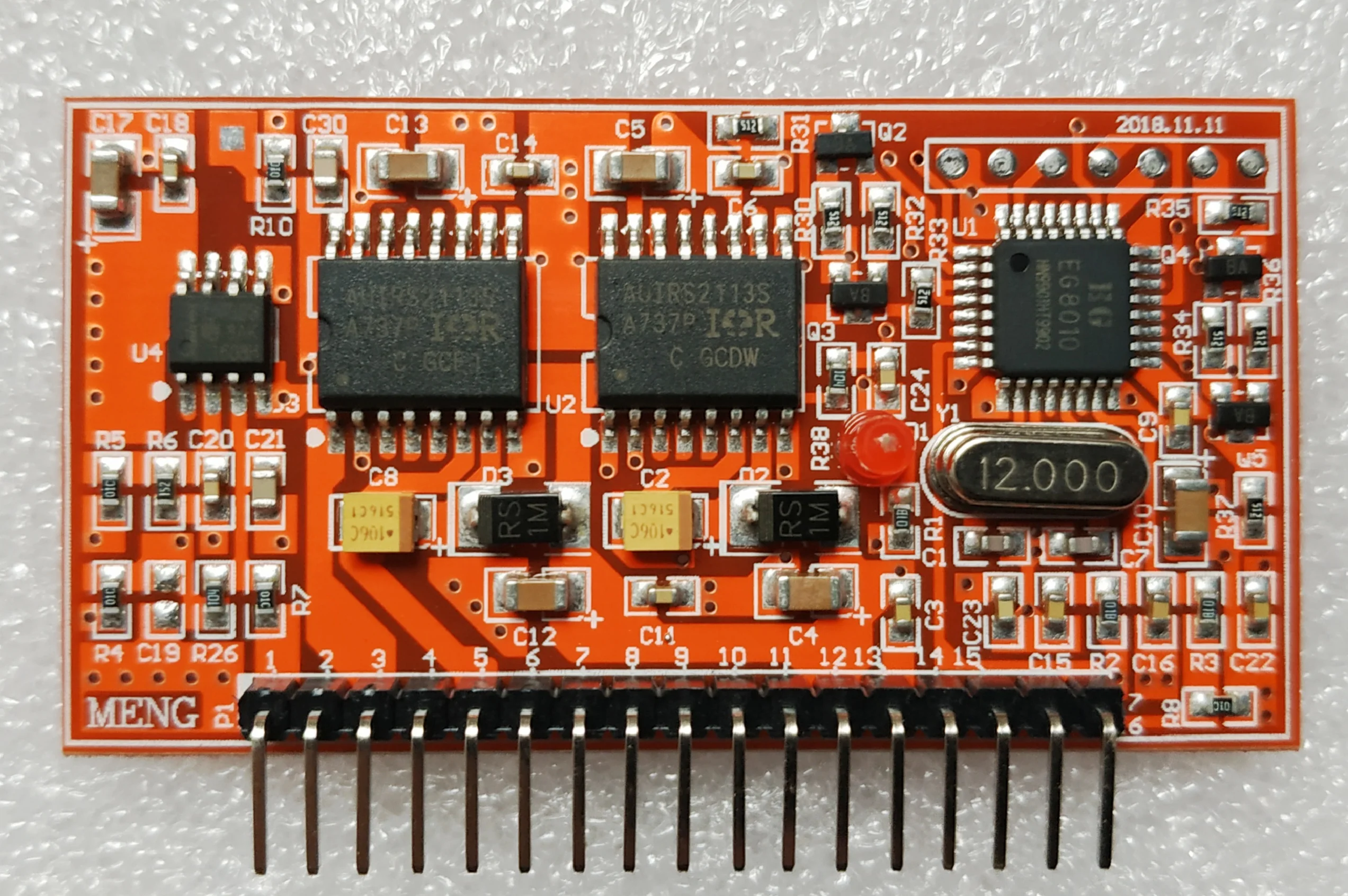 EG8010 AUIRS2113 New Enhanced Soft-Start and Hard-Start Driver Board for High Current Pure Sinusoidal Inverter
EG8010 AUIRS2113 New Enhanced Soft-Start and Hard-Start Driver Board for High Current Pure Sinusoidal Inverter