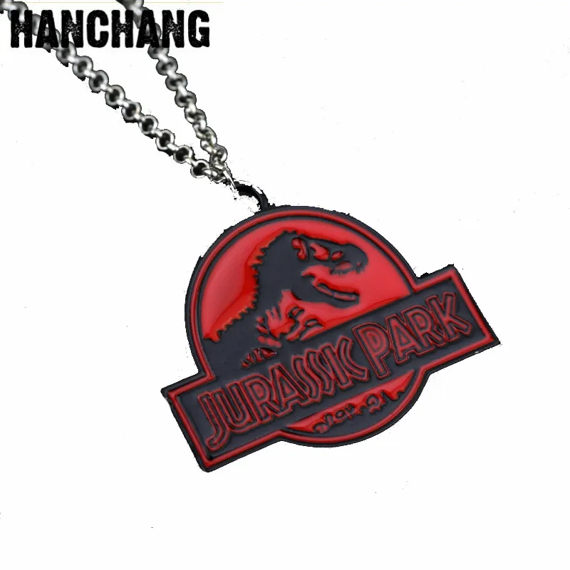 Fashion Movie Jewelry Jurassic Park Red Dinosaur Fossils Skeleton Pendant Necklace Punk Shield Letter Neck Lace Chain Gift
Fashion Movie Jewelry Jurassic Park Red Dinosaur Fossils Skeleton Pendant Necklace Punk Shield Letter Neck Lace Chain Gift