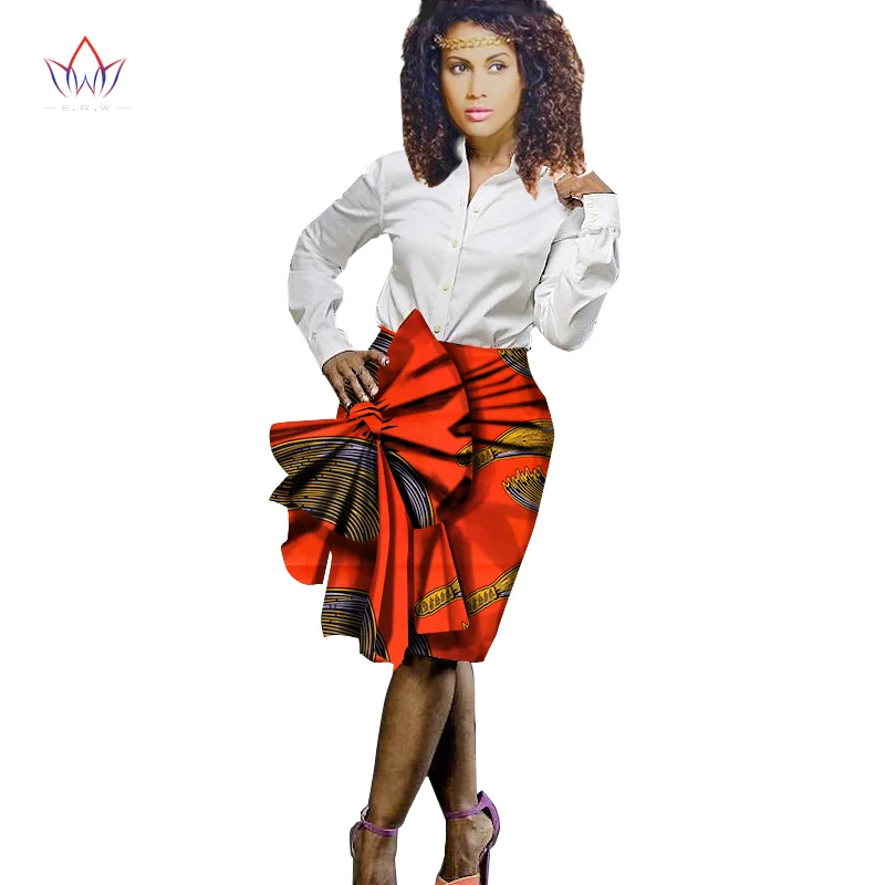 2019 Summer Traditional Clothing women skirt African Dashiki for women Bazin Knee-length print casual work Skirt natural wy1131 
2019 Summer Traditional Clothing women skirt African Dashiki for women Bazin Knee-length print casual work Skirt natural wy1131