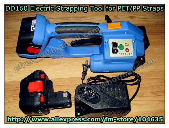 Free shipping! DD160 Portable Battery Powered Plastic Strapping Tool,Electric Friction Welding Sealless PET Strapping machine
Free shipping! DD160 Portable Battery Powered Plastic Strapping Tool,Electric Friction Welding Sealless PET Strapping machine