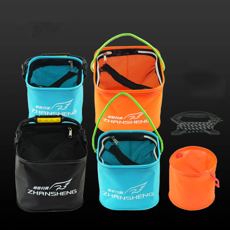 3 Color Portable Collapsible EVA Fishing Water Bucket Live Fish Water Storage Tool Fly Carp Fishing Accessories
3 Color Portable Collapsible EVA Fishing Water Bucket Live Fish Water Storage Tool Fly Carp Fishing Accessories