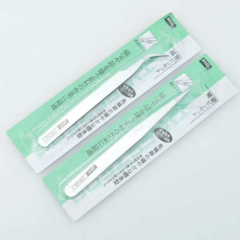 2Pcs Repair Tools Stainless Steel Tweezers Kit Anti-Static Clips Elbow Straight Head For Makeup Eyebrow
2Pcs Repair Tools Stainless Steel Tweezers Kit Anti-Static Clips Elbow Straight Head For Makeup Eyebrow