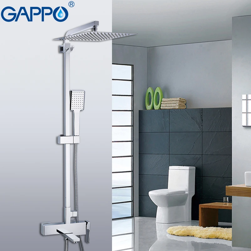 GAPPO Sanitary Ware suite brass massage shower set bathroom rainfall mixer shower wall mounted torneira do anheiro faucets
GAPPO Sanitary Ware suite brass massage shower set bathroom rainfall mixer shower wall mounted torneira do anheiro faucets