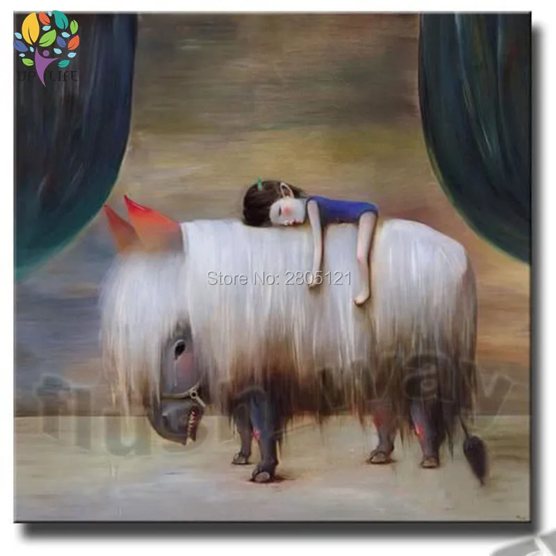 hand painted chinese artist original painting little sleeping girl and the big pet unique design kids child room canvas art
hand painted chinese artist original painting little sleeping girl and the big pet unique design kids child room canvas art