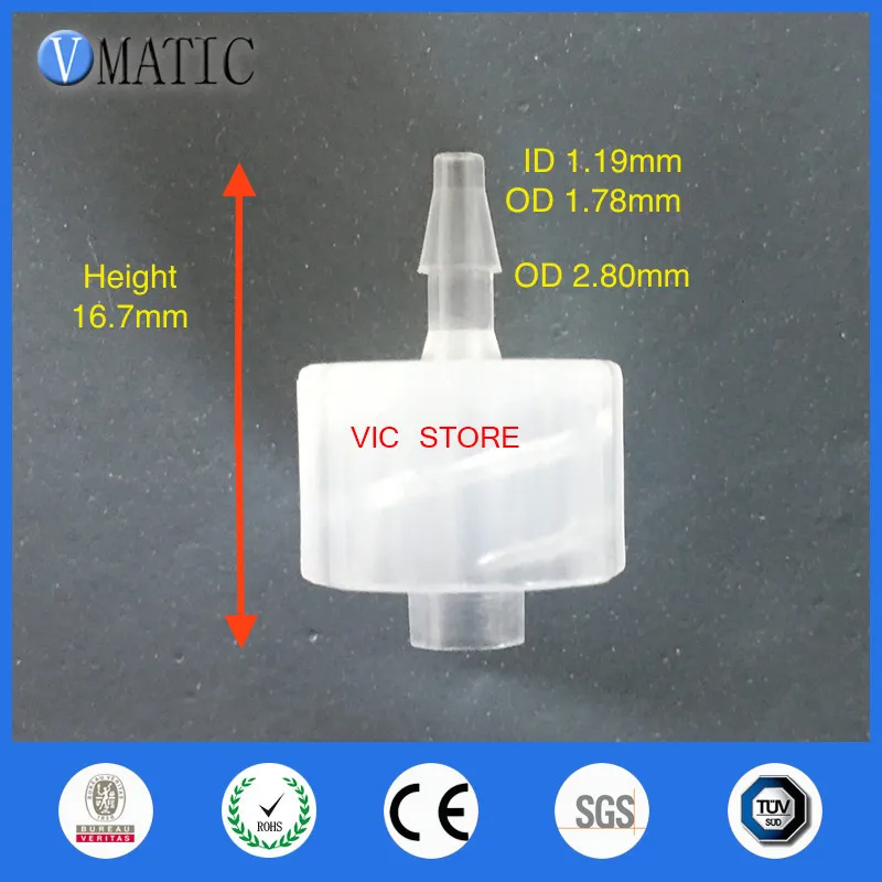 Free Shipping Assortment Male Luer Tapered Fitting (Polyprop) Luer Lock Syringe Fitting Connectors 1/16'' Inch
Free Shipping Assortment Male Luer Tapered Fitting (Polyprop) Luer Lock Syringe Fitting Connectors 1/16'' Inch
