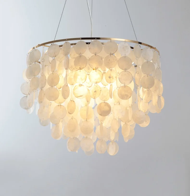 Nordic Light Fixtures LED Hanging Lamp Bedroom Hanglamp Creative Wind Chime Shell Luminaire Suspendu Lamparas Colgante De Techo
Nordic Light Fixtures LED Hanging Lamp Bedroom Hanglamp Creative Wind Chime Shell Luminaire Suspendu Lamparas Colgante De Techo