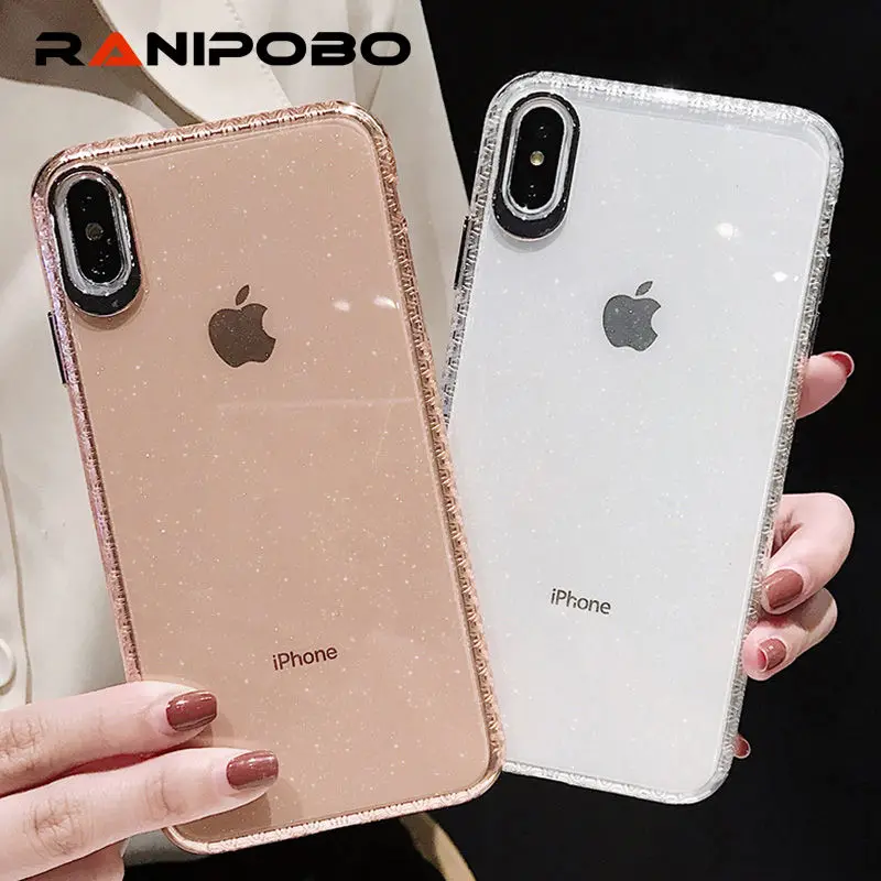 Shining Glitter Powder Anti-knock Phone Case For iPhone X XS XR XS Max 8 7 Plus 6 6S Plus Transparent Non-slip Back Cover
Shining Glitter Powder Anti-knock Phone Case For iPhone X XS XR XS Max 8 7 Plus 6 6S Plus Transparent Non-slip Back Cover