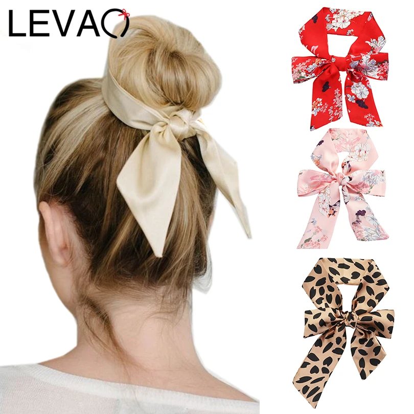LEVAO Floral Print Scrunchie Women Hair Ribbon Hair Scarf Elastic Bohemian Hairband Bow Hair Ropes Girls Hair Ties Accessories
LEVAO Floral Print Scrunchie Women Hair Ribbon Hair Scarf Elastic Bohemian Hairband Bow Hair Ropes Girls Hair Ties Accessories