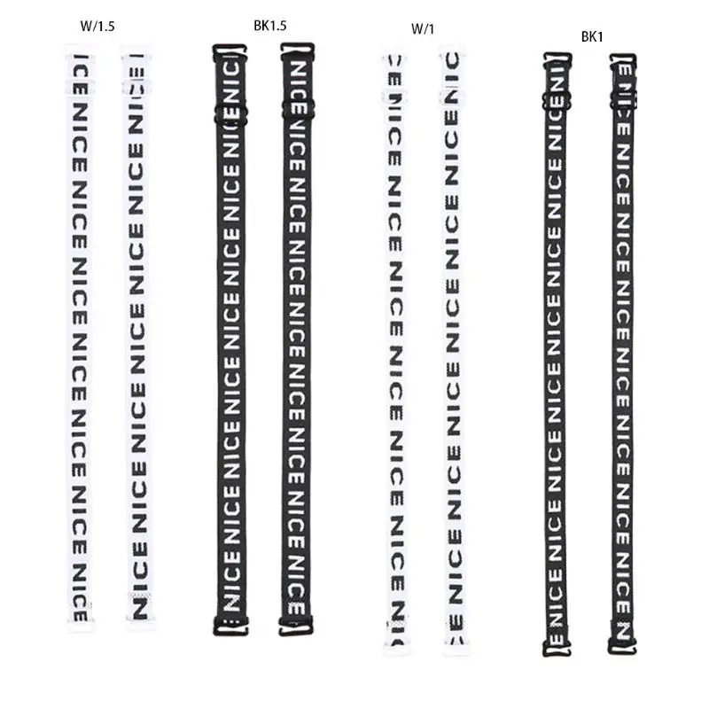 Women Girls Decorative Embroidery Nice Letters Bra Straps Replacement Sports Bralette Underwear Shoulder Belt With Slide Hook
Women Girls Decorative Embroidery Nice Letters Bra Straps Replacement Sports Bralette Underwear Shoulder Belt With Slide Hook