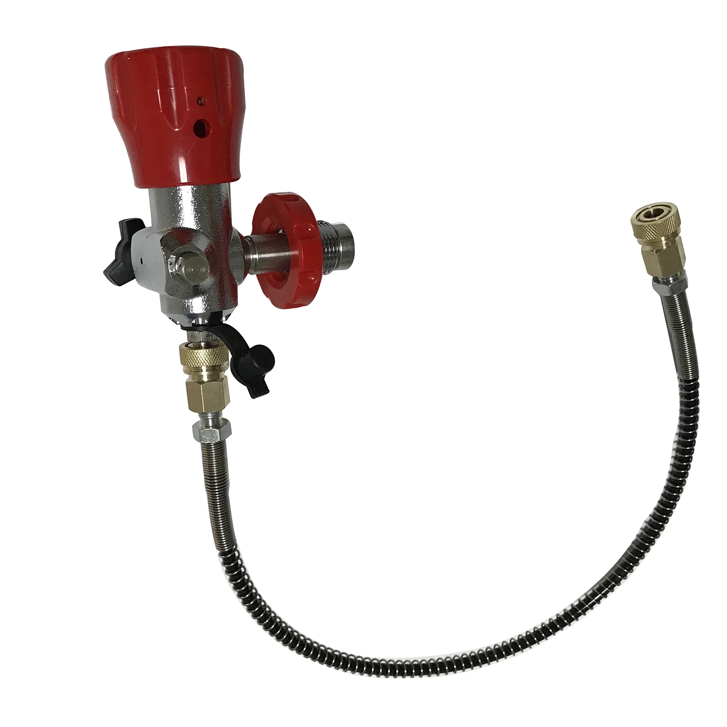 2016 New Designed Carbon Fiber Paintball Tank Valve Quick Connector Filling Station Regulator Made in China
2016 New Designed Carbon Fiber Paintball Tank Valve Quick Connector Filling Station Regulator Made in China