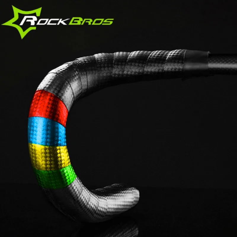 RockBros Professional Road Cycling Handlebar Tape 4 Patterns Anti-slip Anti-sweat S.R.EVA Road Bike Bicycle Handlebar Tape Wrap
RockBros Professional Road Cycling Handlebar Tape 4 Patterns Anti-slip Anti-sweat S.R.EVA Road Bike Bicycle Handlebar Tape Wrap