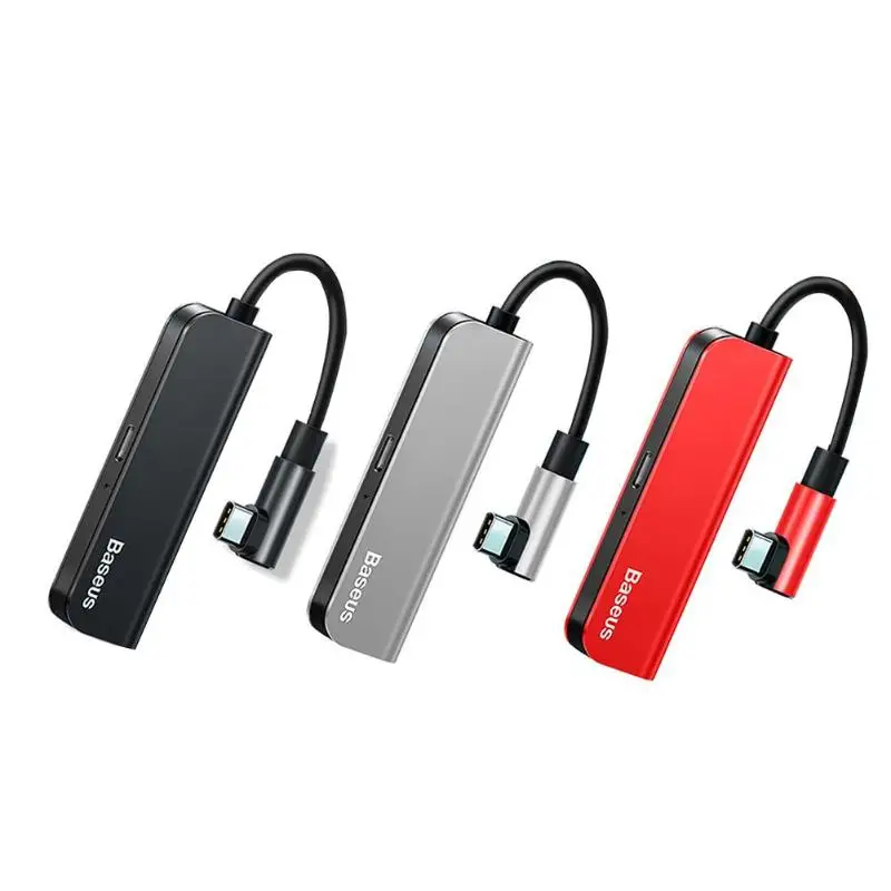 

Baseus L53 2 in 1 Charging Audio Adapter Type C to PD+3.5mm Jack Splitter For Xiaomi mi 9 Huawei P30 Pro USBC Splitter