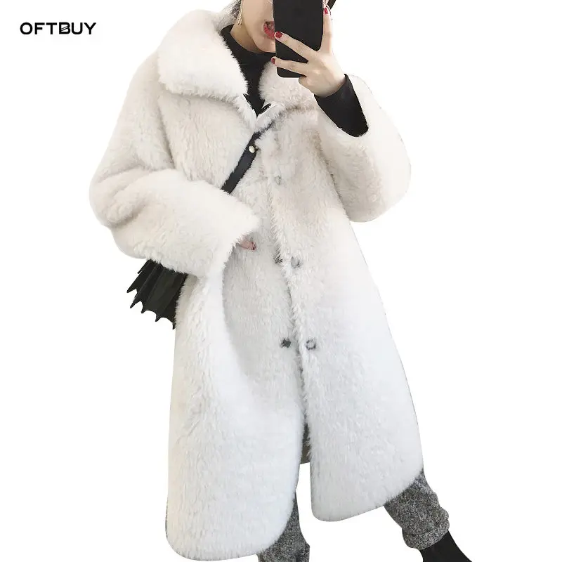 OFTBUY 2019 long parka real fur coat Double-faced Fur winter jacket women natural wool Lamb Fur warm thick pu leather liner new
OFTBUY 2019 long parka real fur coat Double-faced Fur winter jacket women natural wool Lamb Fur warm thick pu leather liner new