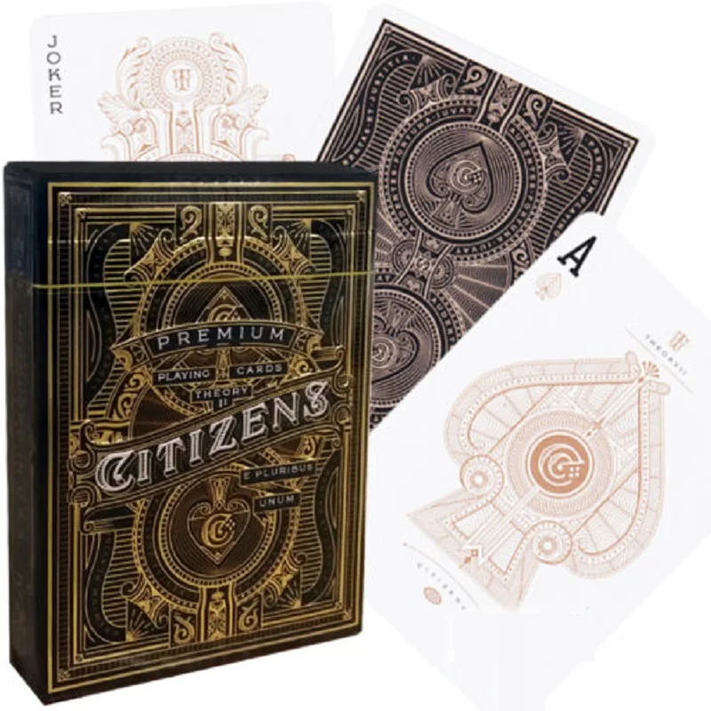 T11 Citizens Playing Cards Theory 11 Luxury Deck Poker Size USPCC Limited Edition New Sealed Magic Cards Magic Tricks Props
T11 Citizens Playing Cards Theory 11 Luxury Deck Poker Size USPCC Limited Edition New Sealed Magic Cards Magic Tricks Props