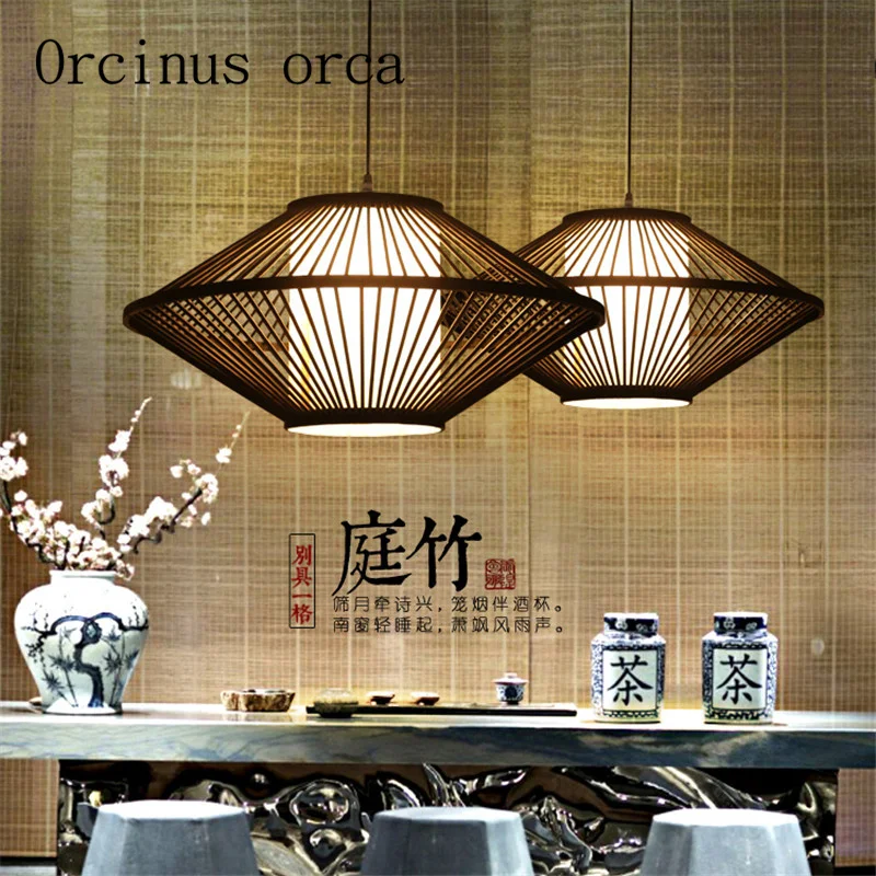 Creative southeast Zhubian lanterns Japanese Restaurant Chinese restaurant tea zen lamp chandelier Chinese wind Postage free
Creative southeast Zhubian lanterns Japanese Restaurant Chinese restaurant tea zen lamp chandelier Chinese wind Postage free
