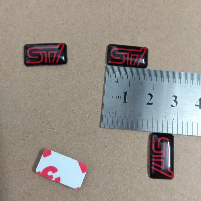 2019 17MM STI Logo Steering Wheel Emblem Center Cap Hub Badge Decal