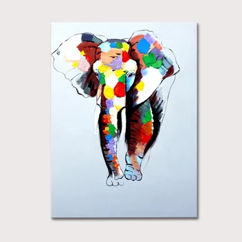 Abstract Modern Canvas Wall Deco Elephant Oil Painting Colorful Paints On Canvas For Wall Art Home Decoration Living Room Decor
Abstract Modern Canvas Wall Deco Elephant Oil Painting Colorful Paints On Canvas For Wall Art Home Decoration Living Room Decor